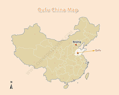 Qufu Map: Qufu China Map & Qufu Shandong Map