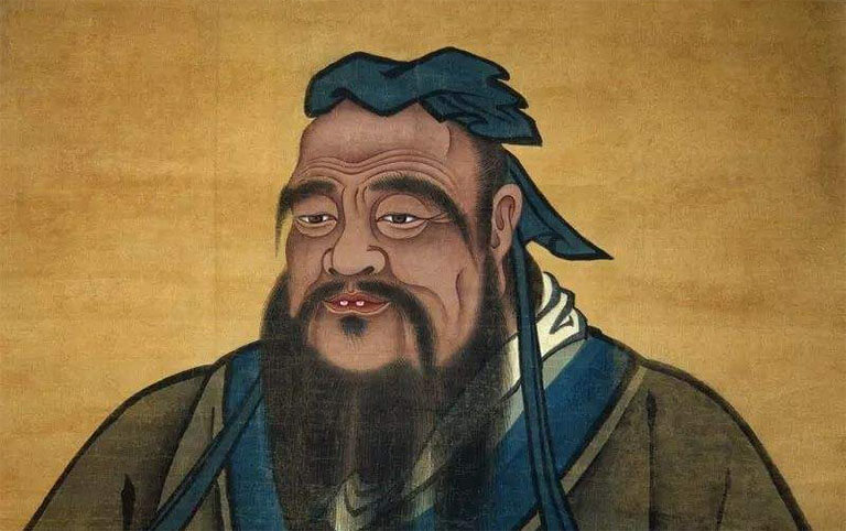 Portrait of Confucius 