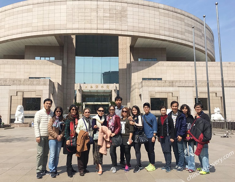 Our guests from Singapore visited Shanghai Museum in March 2019