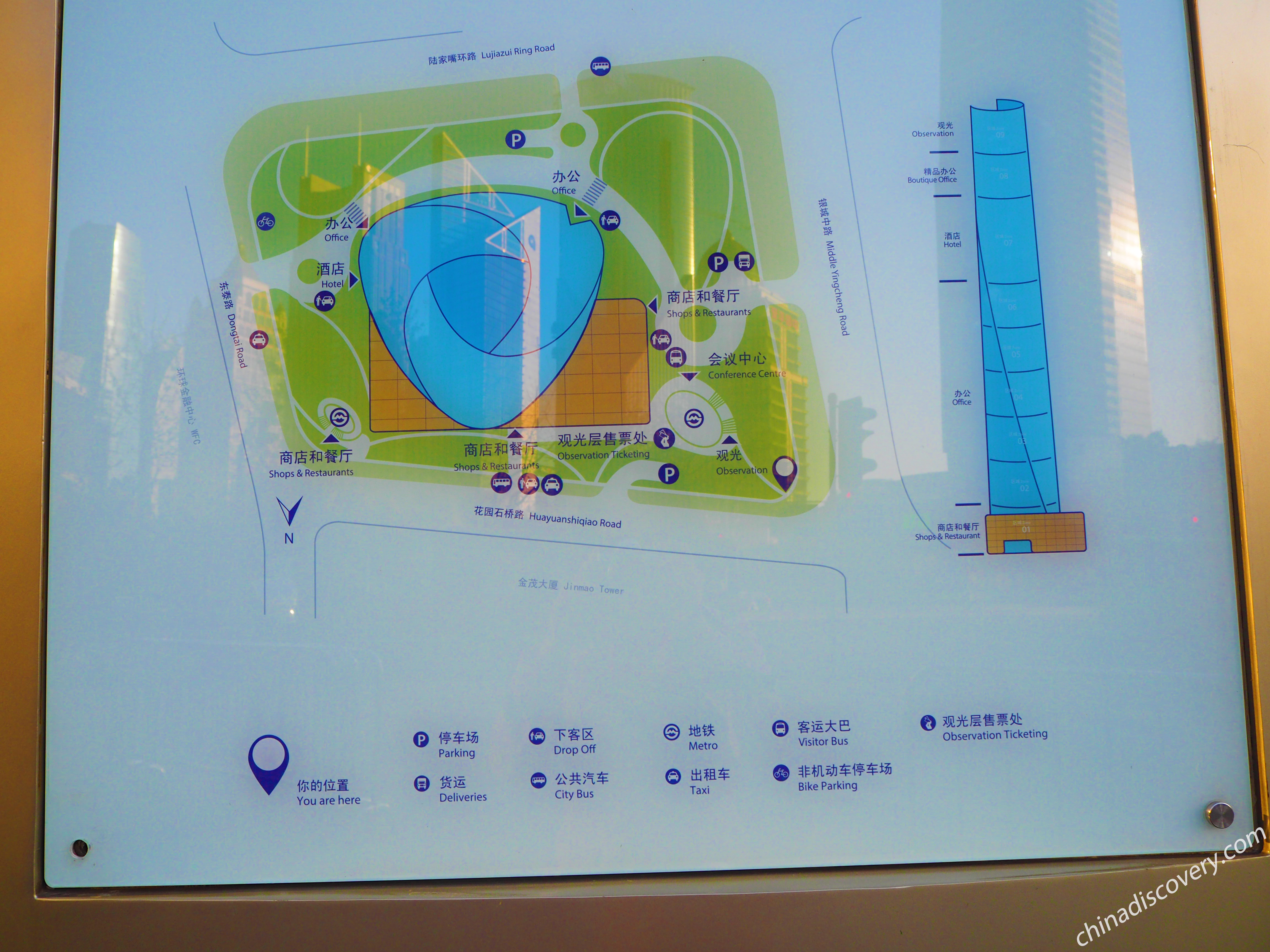 shanghai tower plan