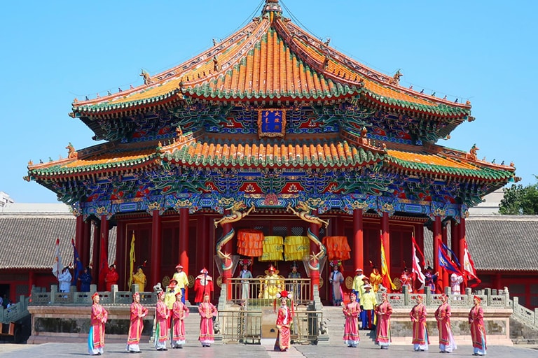 Dazheng Palace of Mukden Palace (UNESCO World Cultural Heritage Site)