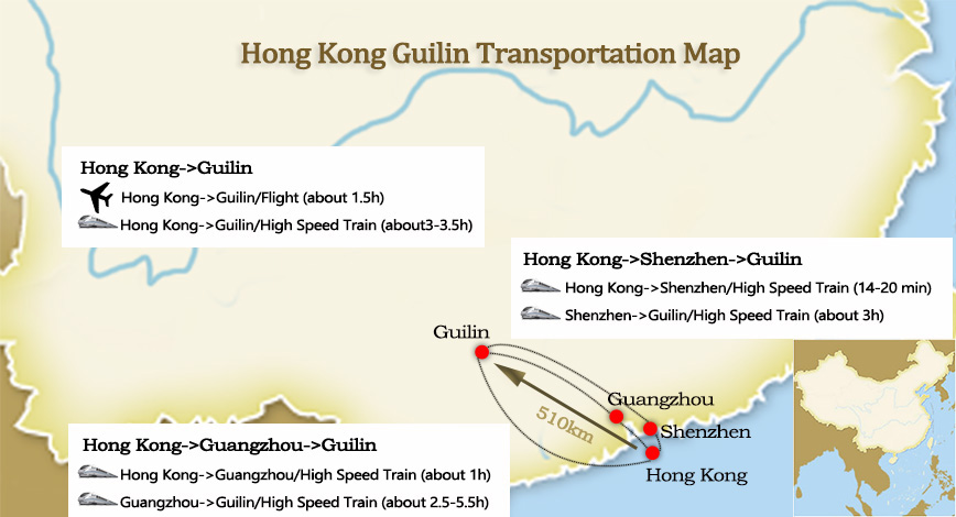 Hong Kong to Guilin