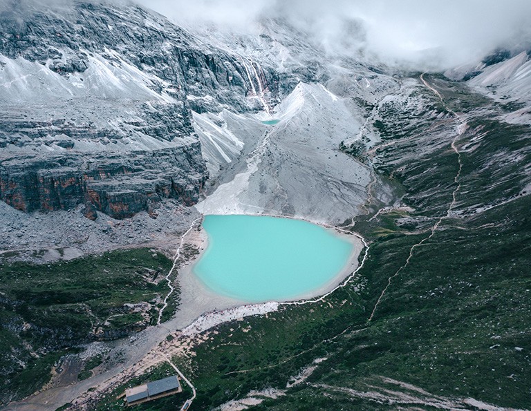 Milk Lake in Yading