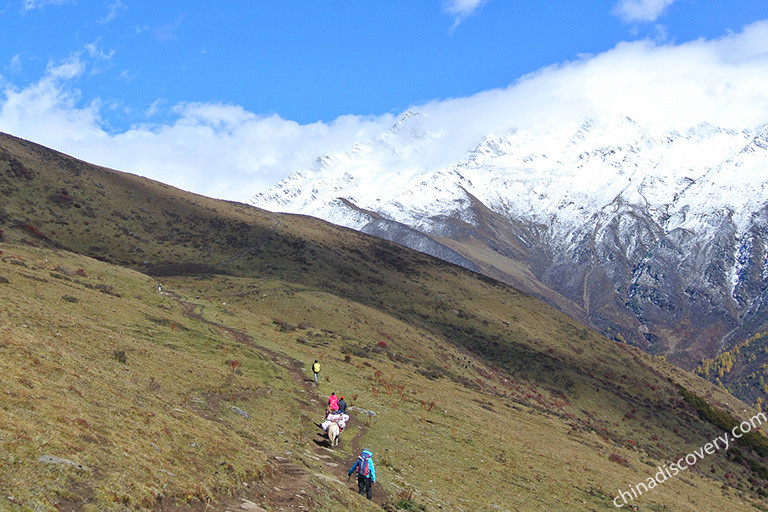 Hiking at Mt. Siguniang