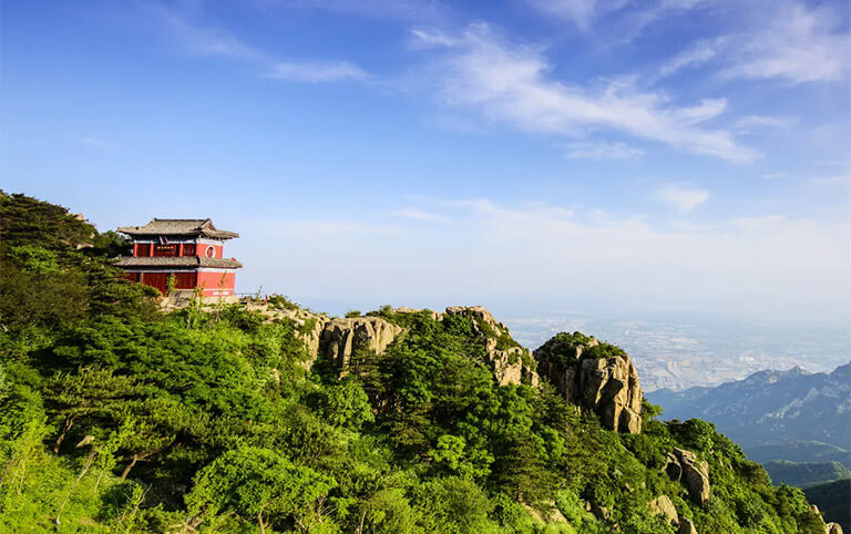 Mount Tai in Summer