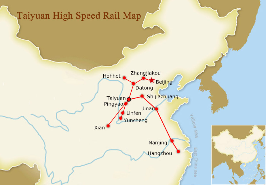 The locations of study sites in Ansai County, Shanxi Province, China.