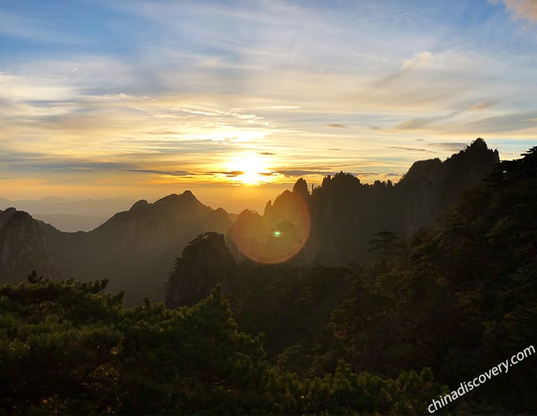 Yellow Mountain Sunrise