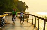 Qiandong Lake - Cycling