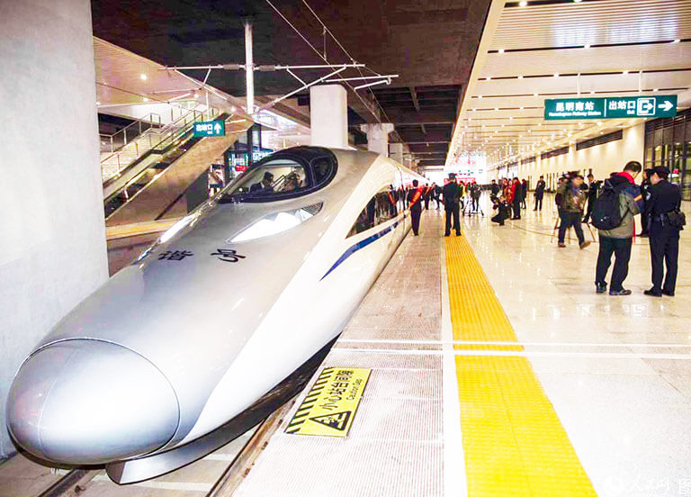 How to Get to Yunnan - Kunming High Speed Train