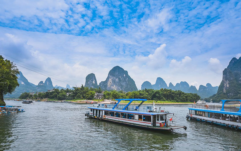 Li River Landscape from Guilin to Yangshuo, Tour Customized by Leo