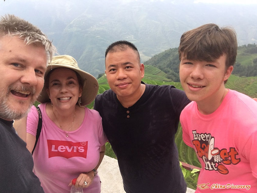 Visiting Longji Rice Terraces, Photo Shared by John, Tour Customized by Leo