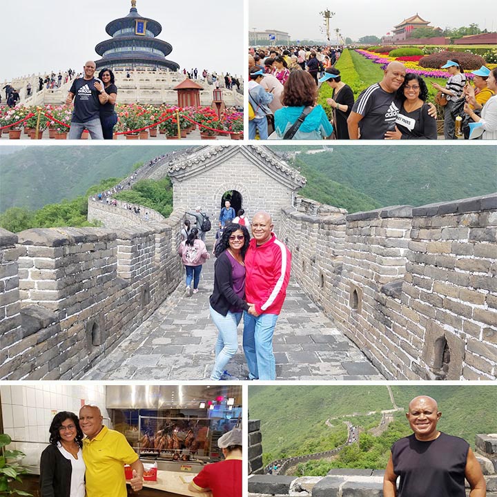 Winston and His Wife Enjoyed a Happy Tour in Beijing, Photo Shared by Winston, Tour Customized by Wendy