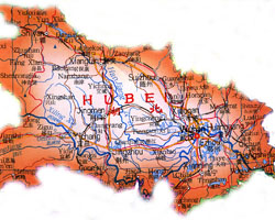 Map of Wuhan & Surroundings