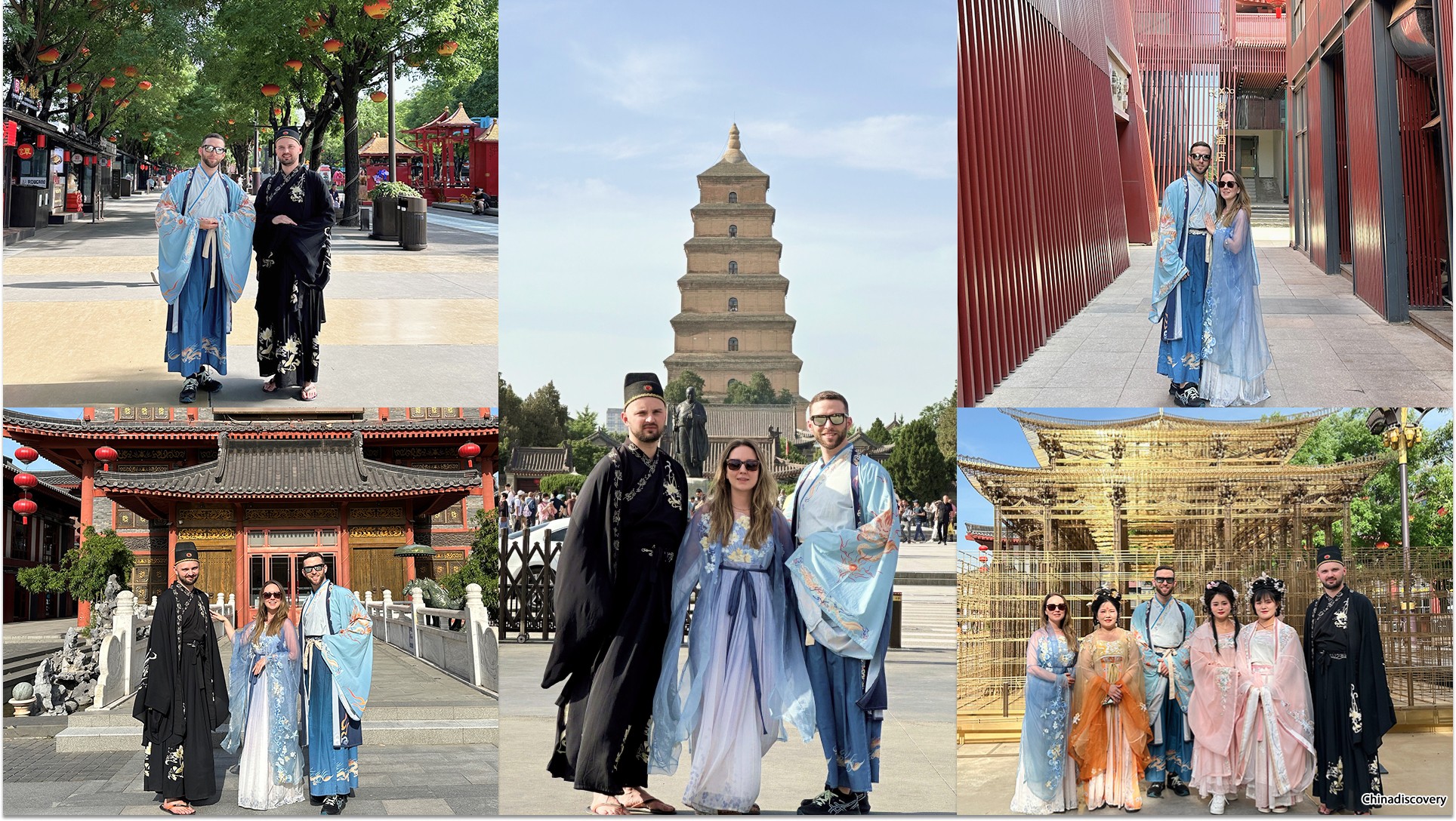 Customers Xi'an Hanfu Experience