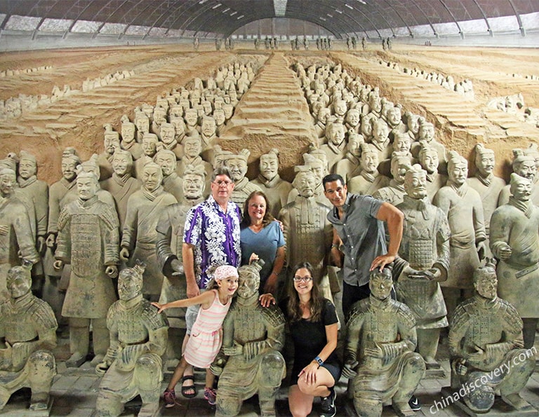 Family Terracotta Horses Warriors