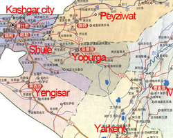 Kashgar Maps: Updated, Detailed and Downloadable