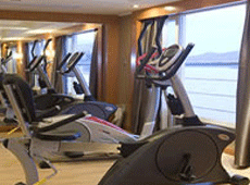 Fitness Center on Century Cruises.