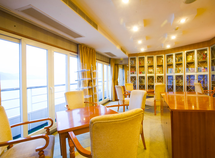 Library on Century Cruises