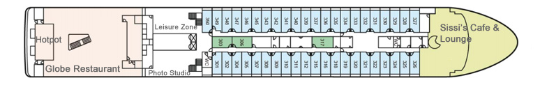 Century Voyage  - Promenade Deck