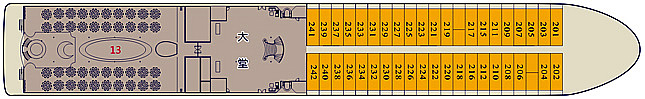 President No. 8 - Second Deck