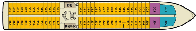 President No.6 - Promenade Deck