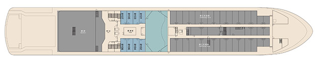 Yangtze 3 - Deckplan