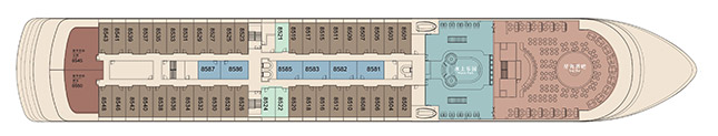 Yangtze 3 - Deckplan