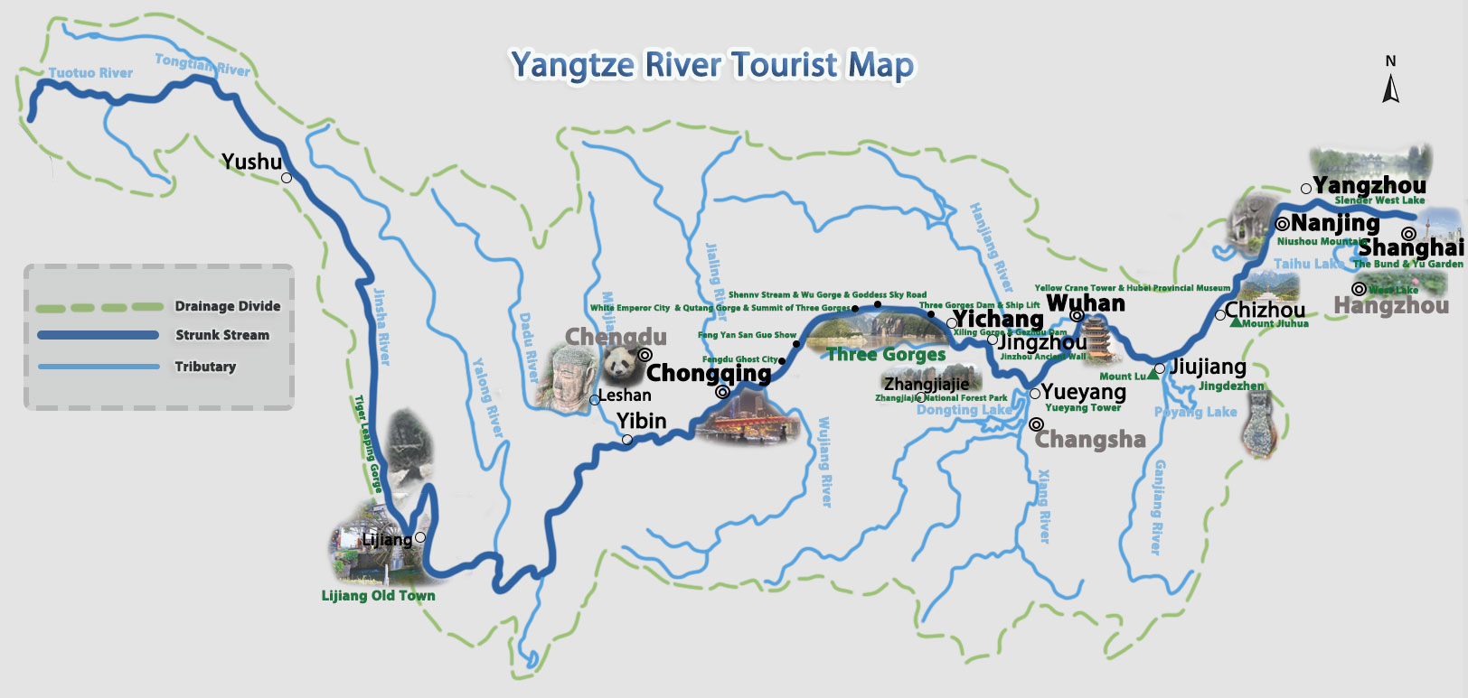 Chongqing to Yichang Yangtze River Cruise