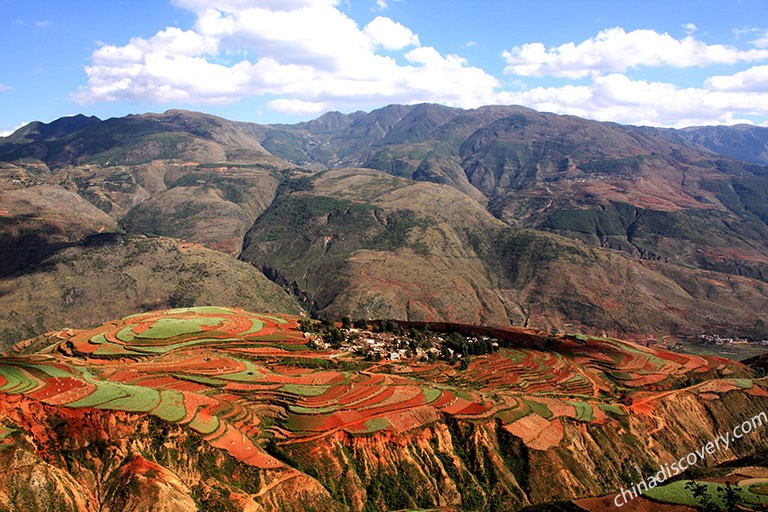 Dongchuan Red Land in Yunnan