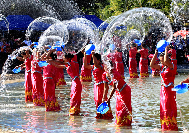 Xishuangbanna Water-Splashing Festival