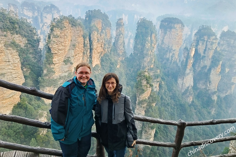 Seas of Clouds and Mist at Huangshizhai