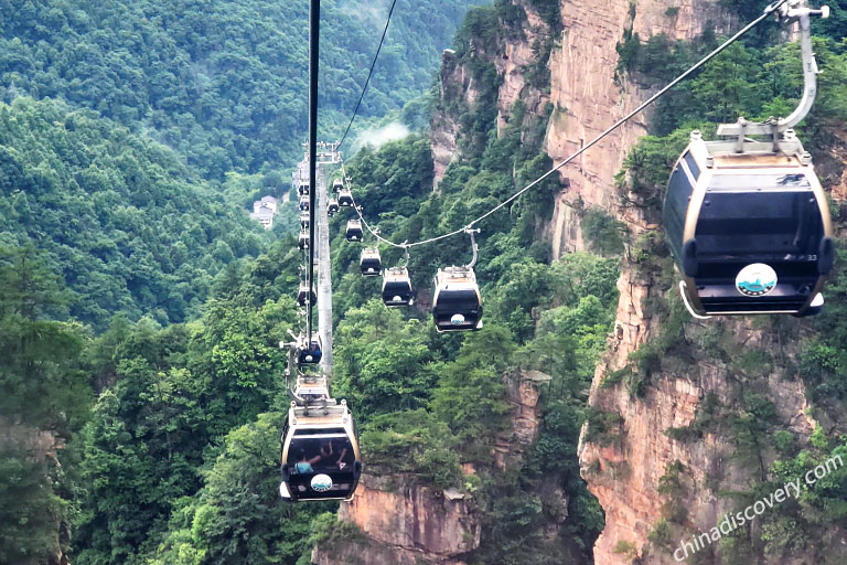 Tianzi Mountain Cable Car