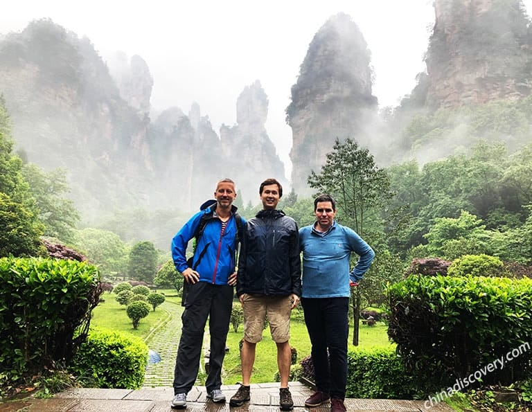 Yannick's Group from Belgium - Zhangjiajie National Forest Park