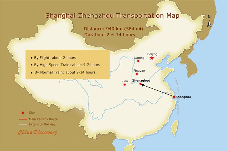 tours from shanghai to zhengzhou