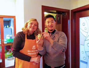 Our dear Maria spent her Spring Festival in a local family of Shanghai, tour tailormade by Leo