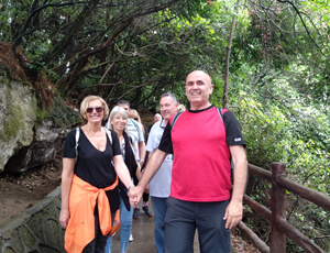 Our dear customer Asher's group from Isael visited Zhangjiajie, tour tailormade by Leo