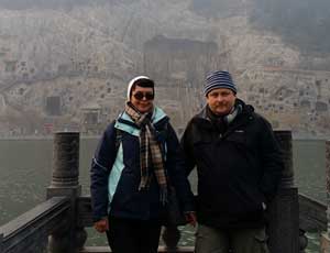 Our guest Elmira and Nick from Australia visited China, tour made by Wing