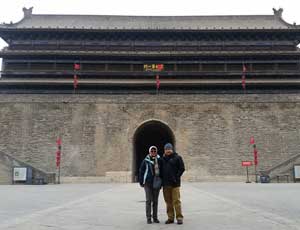 Our guest Elmira and Nick from Australia visited China, tour made by Wing