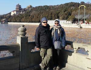 Our guest Elmira and Nick from Australia visited China, tour made by Wing