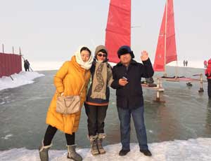 Our guest Elmira and Nick from Australia visited China, tour made by Wing