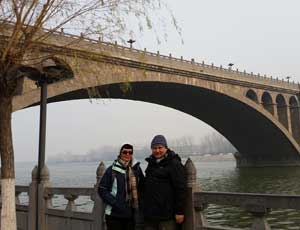 Our guest Elmira and Nick from Australia visited China, tour made by Wing