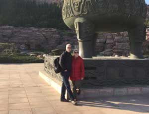 Our guest Shara from Canada visited Henan, tour made by Wing